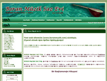 Tablet Screenshot of boranmuzik.net